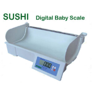 เครื่องชั่งน้ำหนักเด็กแบบดิจิตอล พร้อมที่วัดส่วนสูง