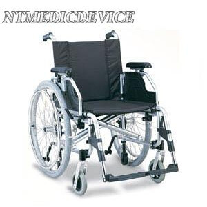NT1212 รถเข็นผู้ป่วยอลูมิเนียมอัลลอยด์เปลี่ยนล้อได้