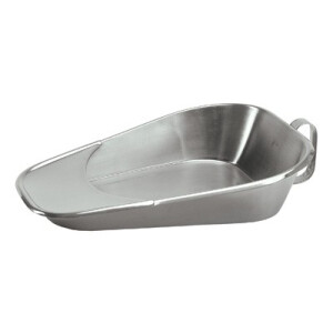 NT9011 หม้อนอนกระดูกลิ้นสั้นสแตนเลส/Fracture Bed Pan