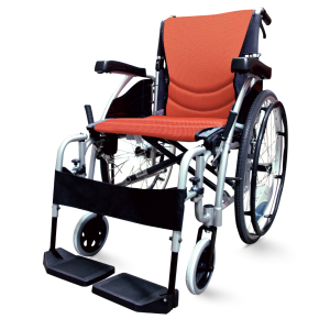 NT1225 รถเข็นผู้ป่วยอัลลอยด์ถอดล้อได้ KARMA S-ERGO 125