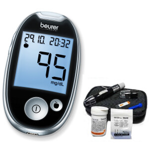 NT3612 เครื่องตรวจวัดน้ำตาลในเลือด Beurer GL44