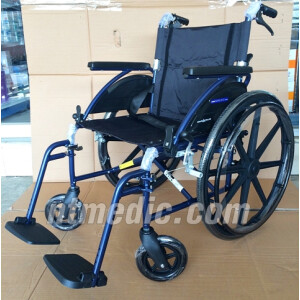 NT1258 รถเข็นผู้ป่วยพับได้ไซส์ใหญ่