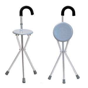 NT2422 ไม้เท้าก้านร่มแบบมีที่นั่งพัก (กลม)