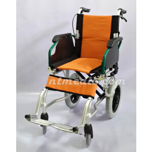 NT1269 รถเข็นผู้ป่วยแบบพกพาพับได้ รถเข็นผู้สูงอายุ