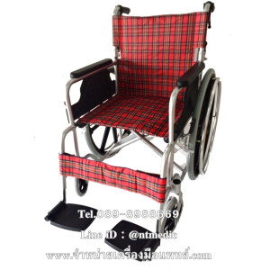 NT1279 ราคารถเข็นผู้ป่วยพับได้ล้อใหญ่