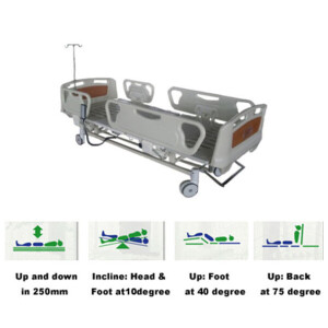 NT044 เตียงไฟฟ้า 5 ไกร์/เตียงผู้ป่วยระบบไฟฟ้า